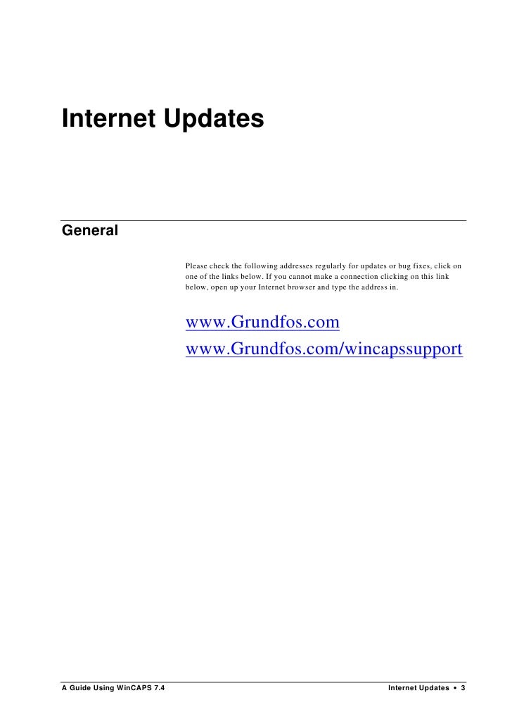 TÉLÉCHARGER LOGICIEL GRUNDFOS WINCAPS
